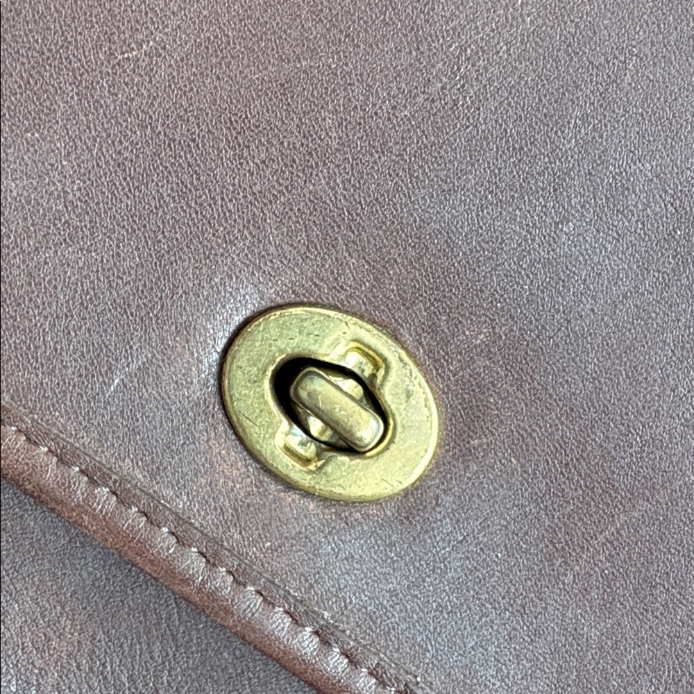 Vintage Coach Court Brown Satchel Bag 9870 - Picture 11 of 15